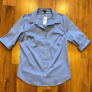 Ann Taylor Sky Blue Blouse